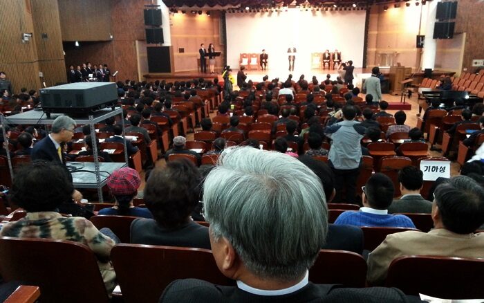 여의도순복음교회에서 가진 시사회.jpg